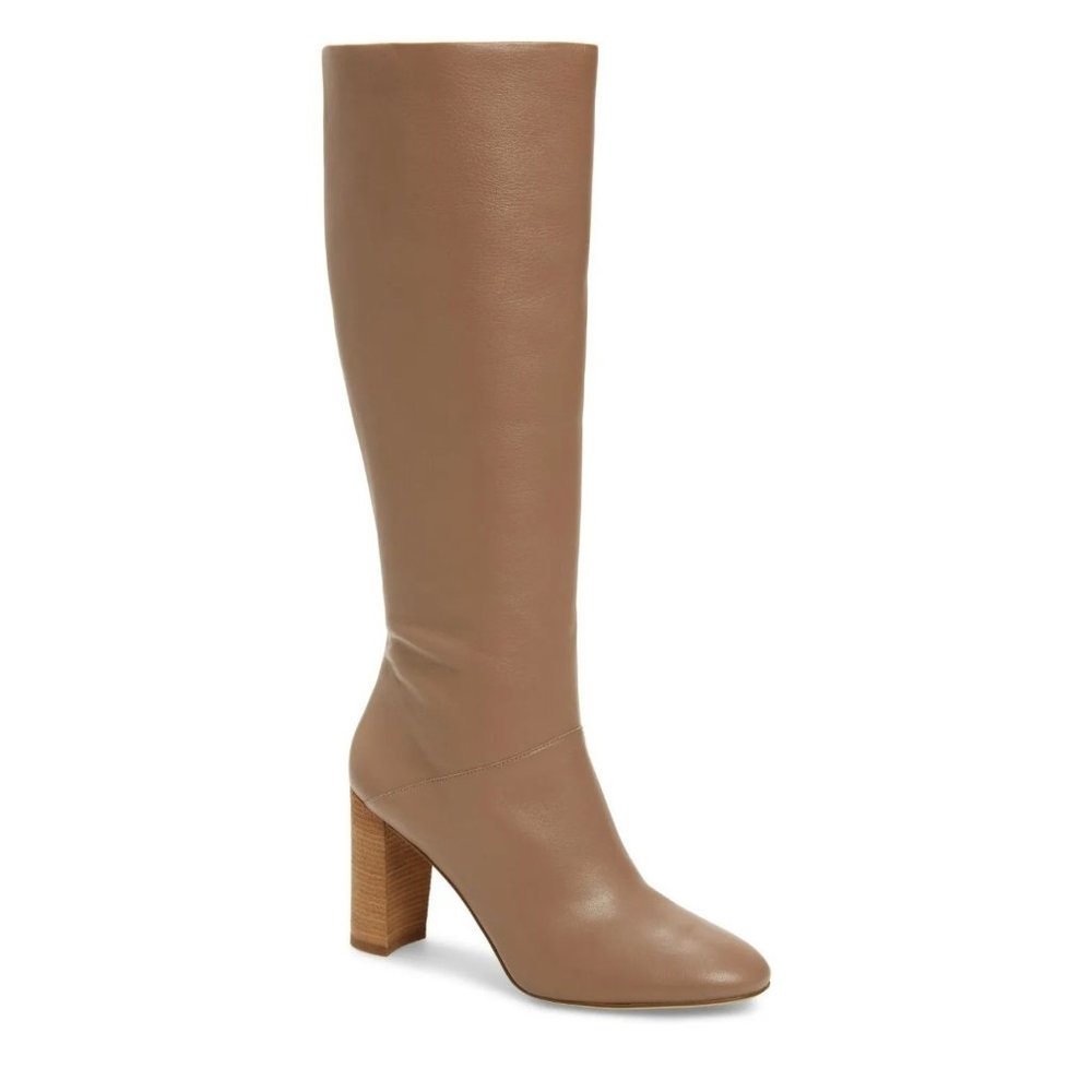 NIB Cole Haan Perfect Pairs Glenda Brown Knee High Boot Size 8.5